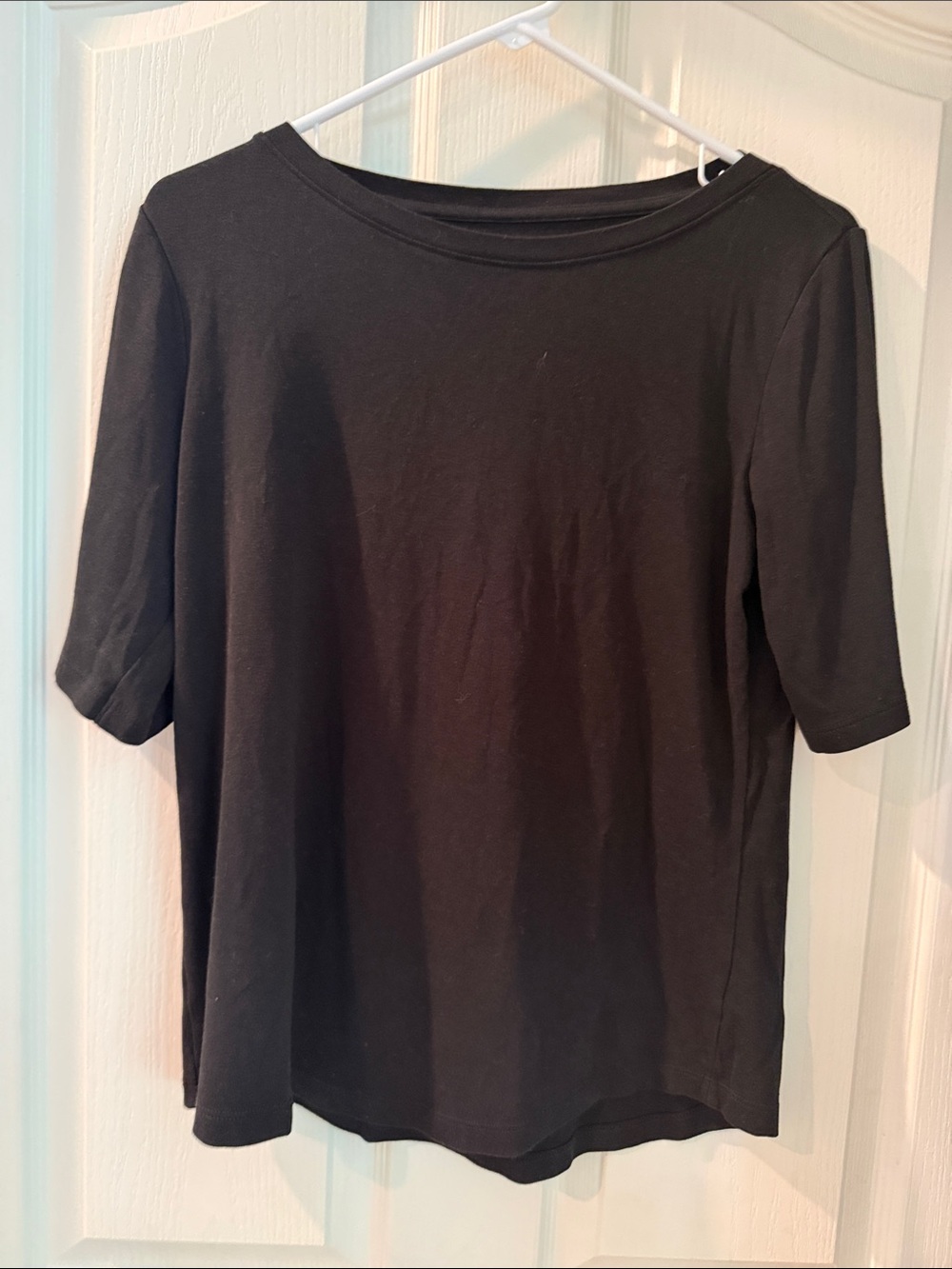 Cynthia Rowley Black Short Sleeve Tee